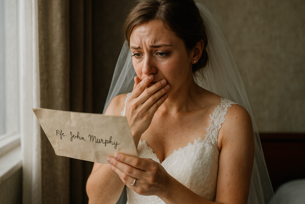 Ella amó a un soldado desaparecido, pero el día de su boda recibió una carta con su nombre.