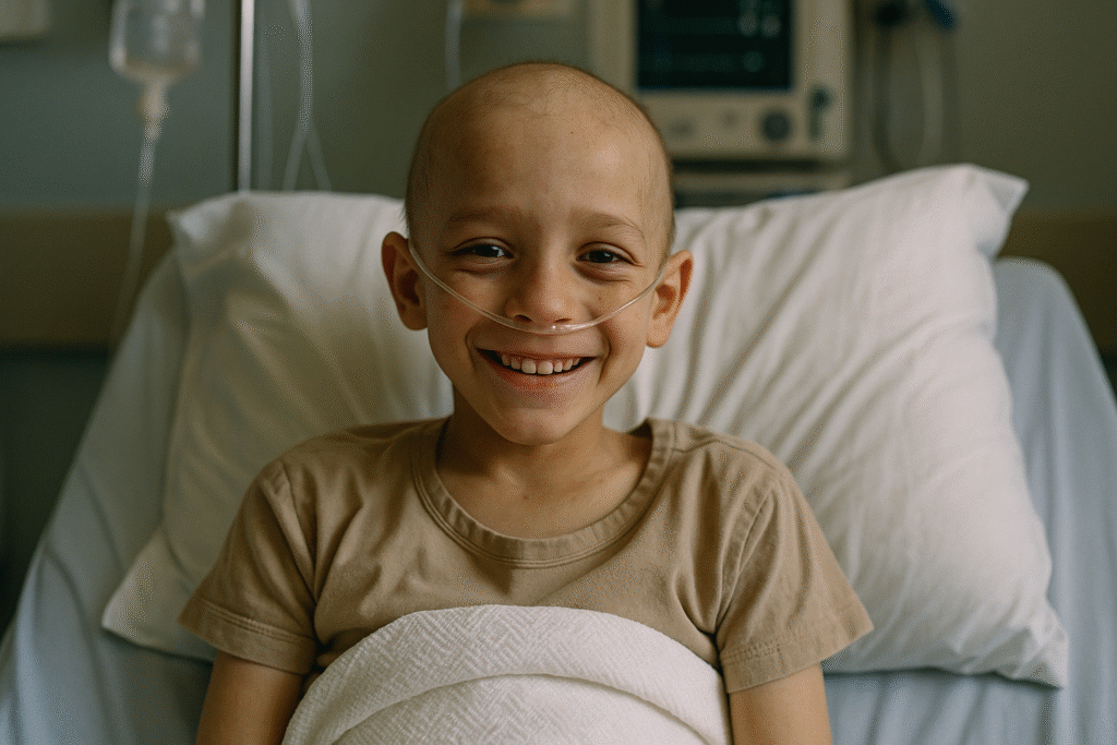 Un niño sin esperanza sonrió por última vez, pero lo que dijo antes de morir cambió a todo un hospital.