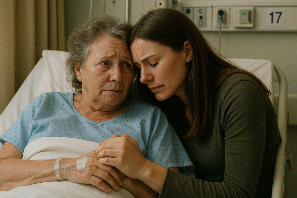 Una mujer fue a visitar a su madre al hospital, pero la cama 17 guardaba un secreto del pasado.