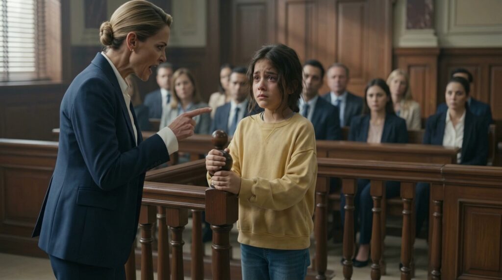 El secreto en el teléfono: La niña que interrumpió el juicio para desenmascarar a la verdadera culpable