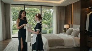 Un pacto de traición: Le ordenó a su empleada que se ponga su ropa interior y se meta en la cama con su esposo por avaricia, pero el secreto que salió a la luz arruinó su vida para siempre