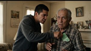 Le arrebató el boleto de lotería ganador de las manos a su abuelo ciego sin importarle nada, gritándole que era un viejo senil y que él iría a cobrar los dos millones esa misma tarde.
