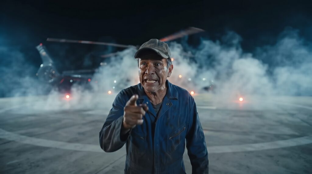 El Mecánico Interrumpió El Despegue Del Helicóptero Para Advertir Que Era Una Trampa Mortal