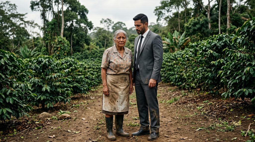 Vendió la finca familiar a espaldas de su propia madre y la dejó adentro, sin importarle que una constructora fuera a demolerlo todo al día siguiente.